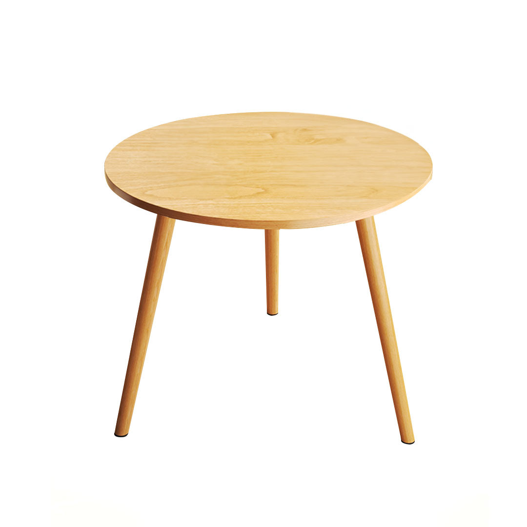 NNEAGS 60x60cm Walnut Small Side Coffee Table Living Room Balcony Home D?cor Style