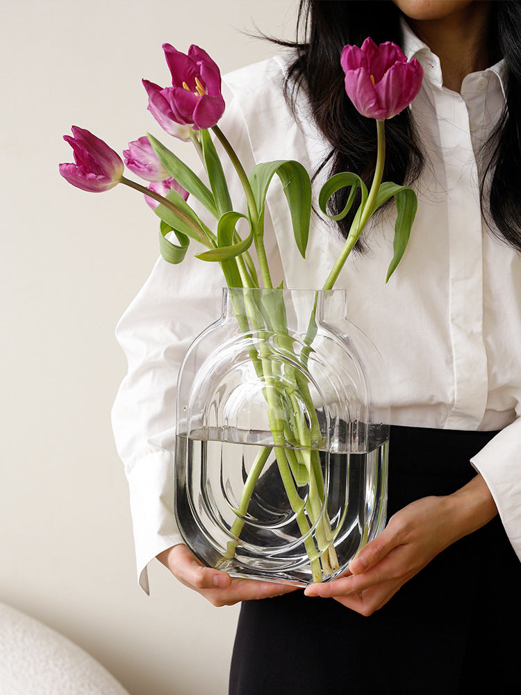 Parfümflasche Vase - Elegante Dekorative Glasvase