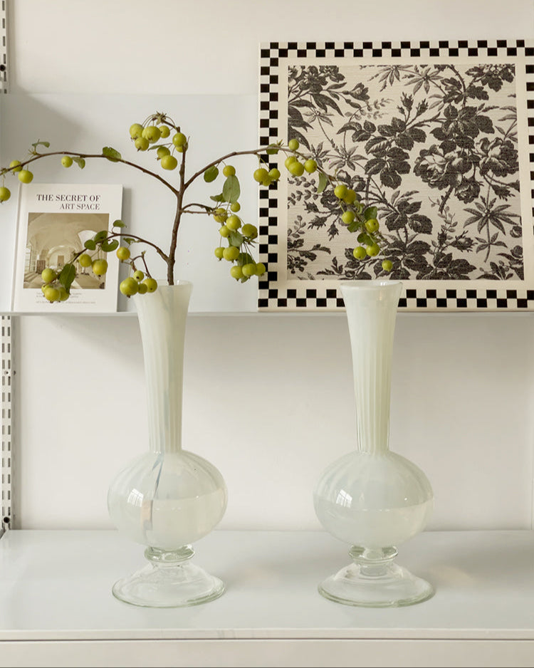 Jade Tall Vase Flower Vase