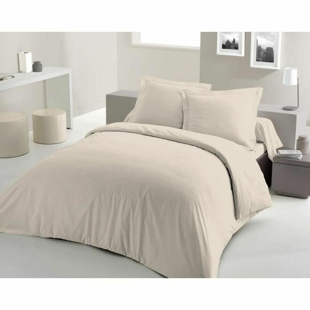 Bettwäsche Set Lovely Home Beige Creme 220 x 240 cm