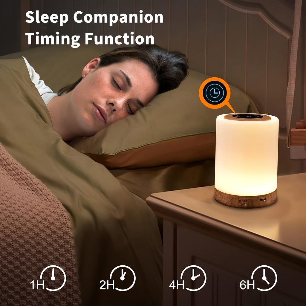 NNETM LED Nachtlicht Touch Control Wiederaufladbar - Tragbare Tischlampe