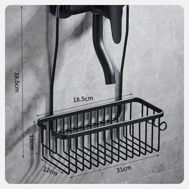 NNEOBA Aluminium Badezimmerregal Duschorganizer