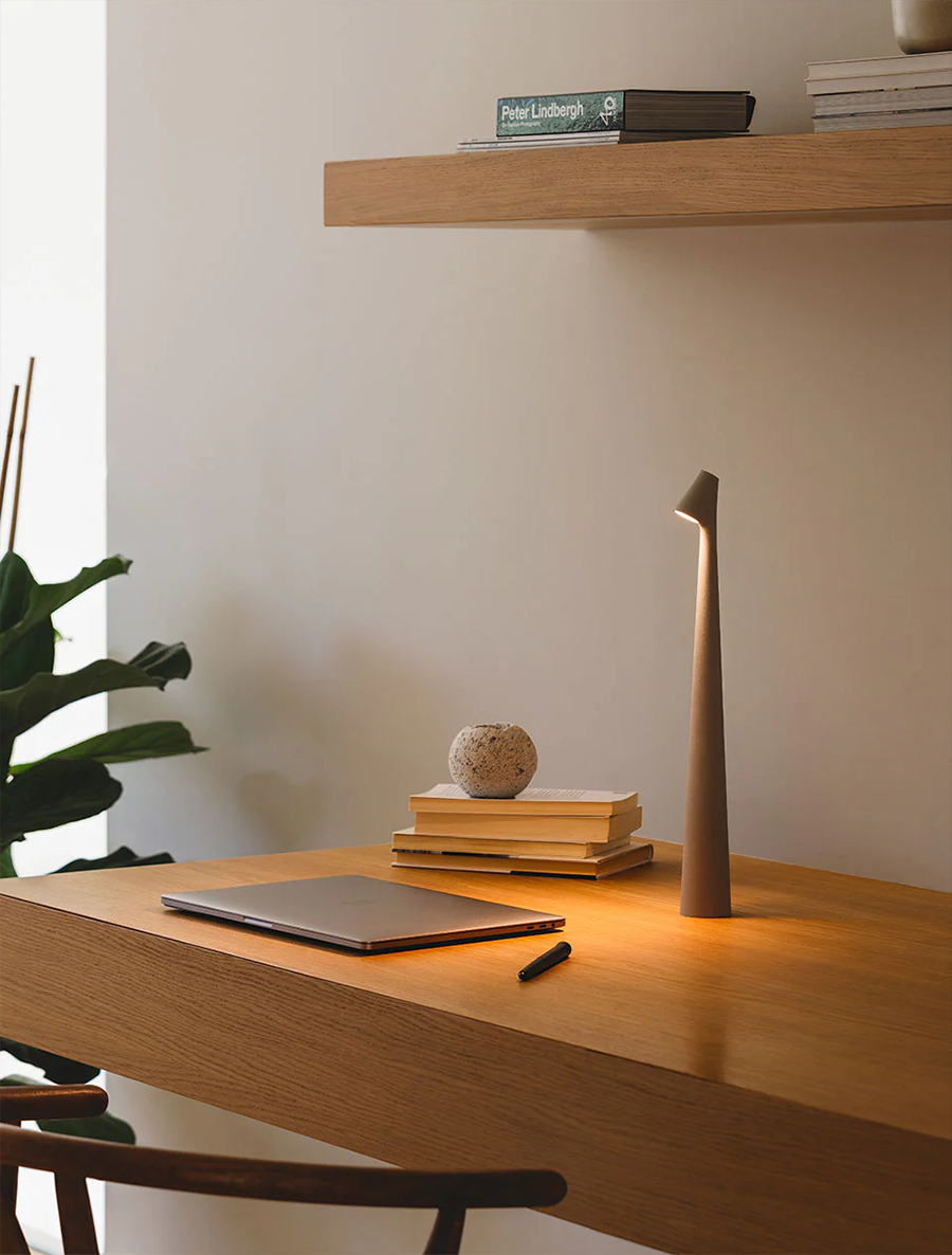 Nordic Tragbare Lampe - Moderne Skulptur-Leuchte Afrika Design