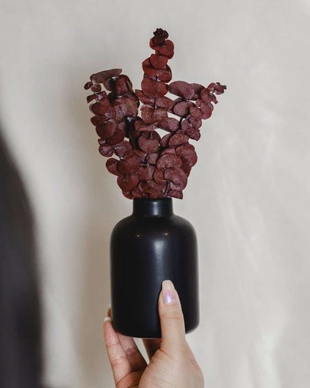 Black Bud Vase