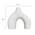 Arch Vase-White