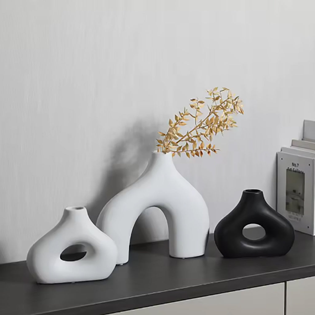 Arch Vase-White
