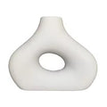 Cutout Vase-White
