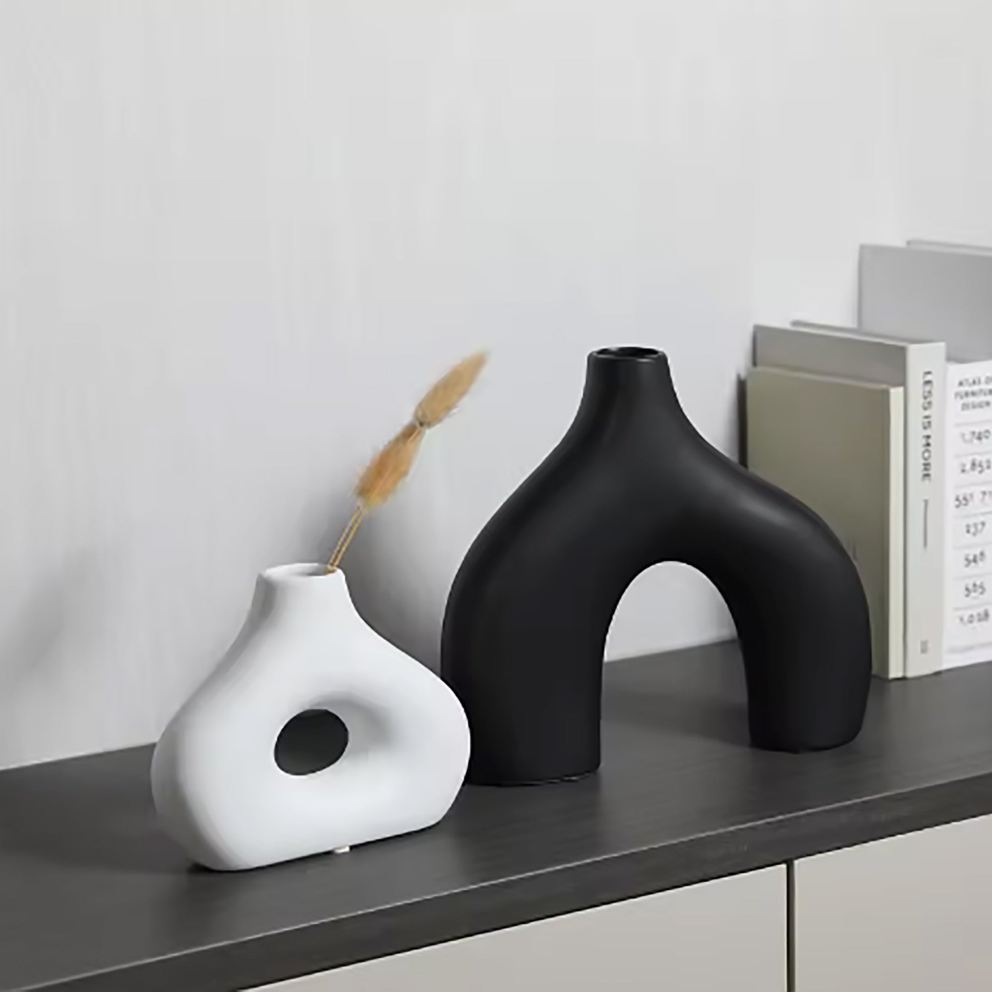 Cutout Vase-White