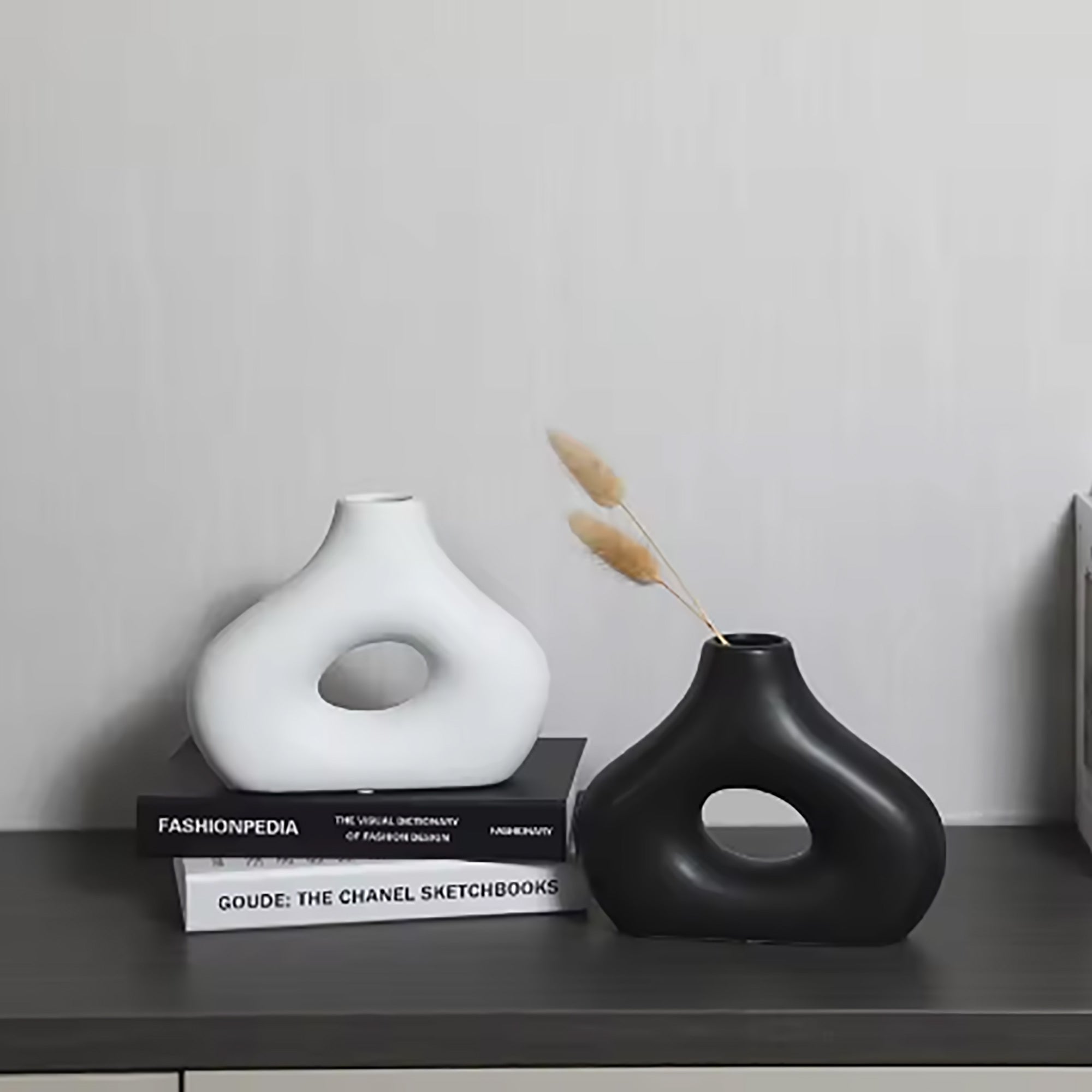 Cutout Vase-White