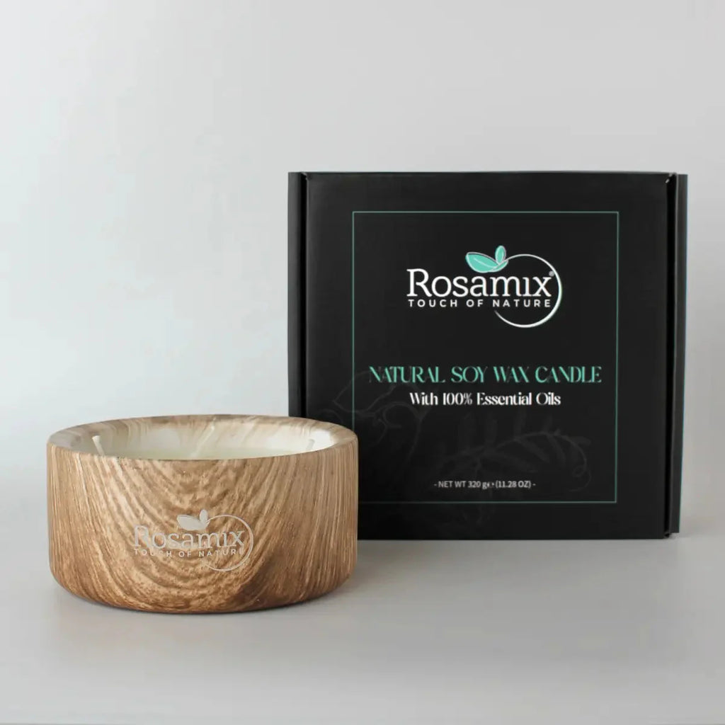 Erfrischend Sojawachskerze (320g Kerze)