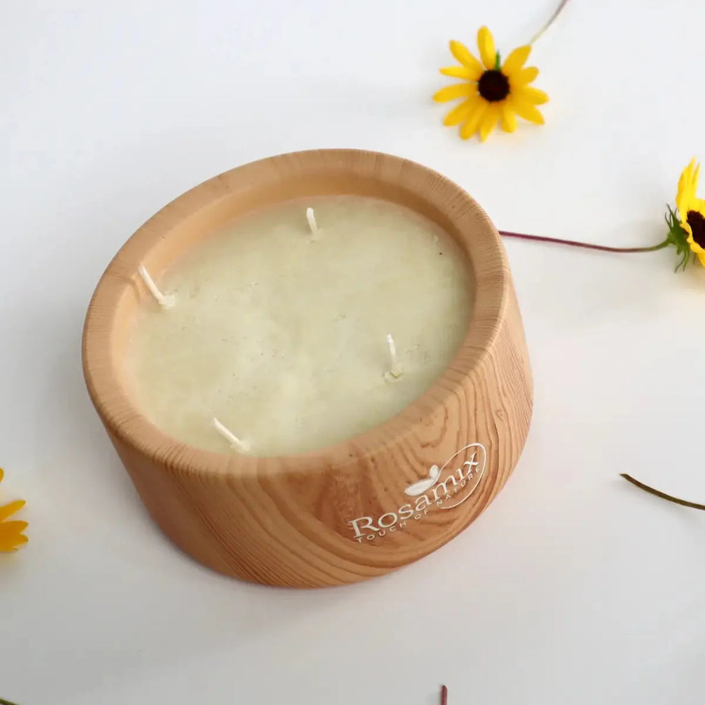 Meditation Sojawachskerze (320g Kerze)