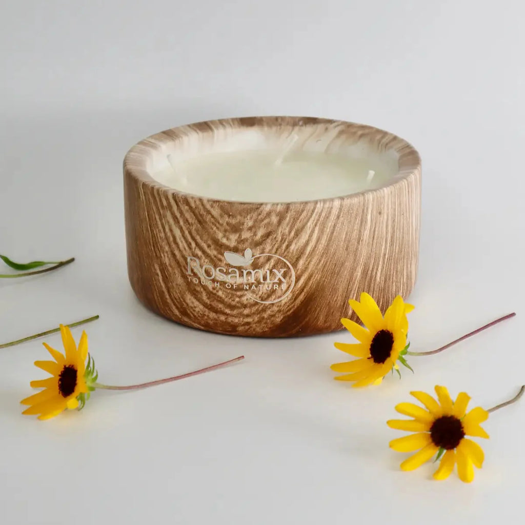 Erfrischend Sojawachskerze (320g Kerze)