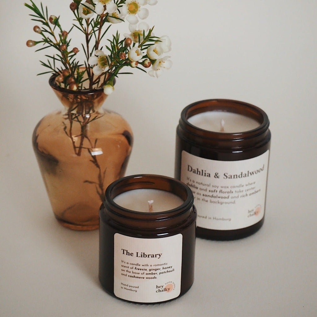 Funkelnde Rosen 100 g Duftkerze