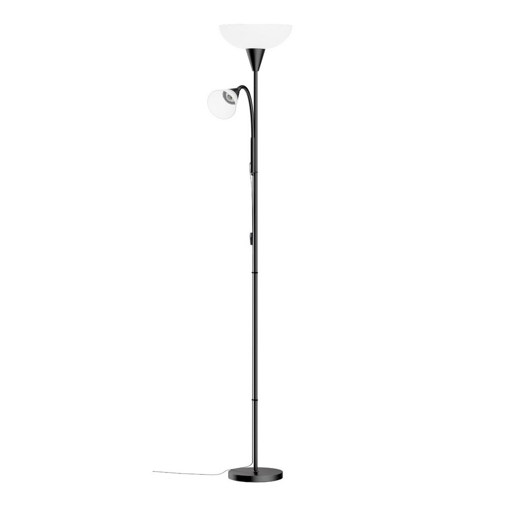 NNEDSZ Stehlampe Mutter & Kind Schwarz - Moderne Leselampe für Wohnzimmer & Büro