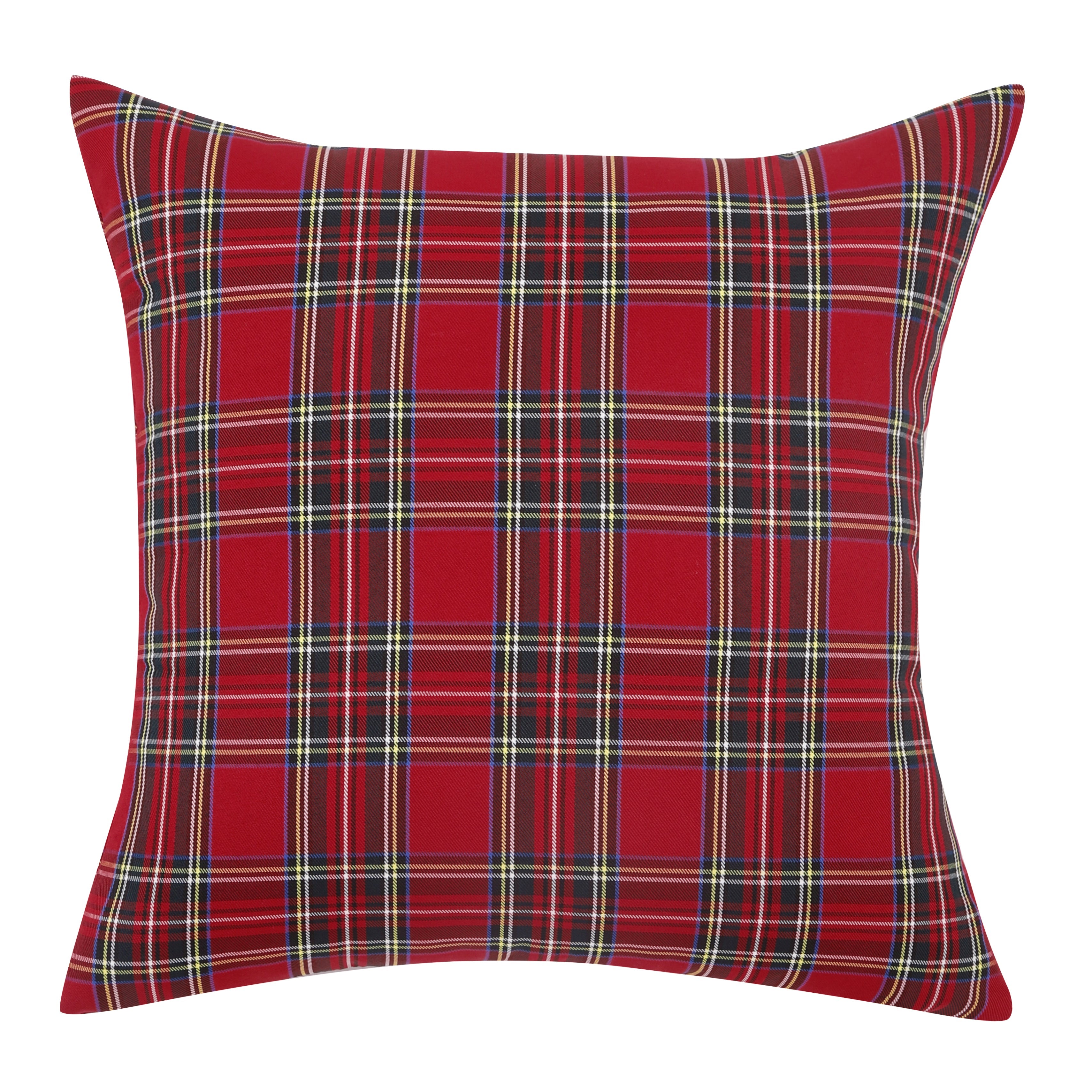 Polyester Baumwolle Tartan Karo Kissenbezug 45x45 cm - Mehrere Designs