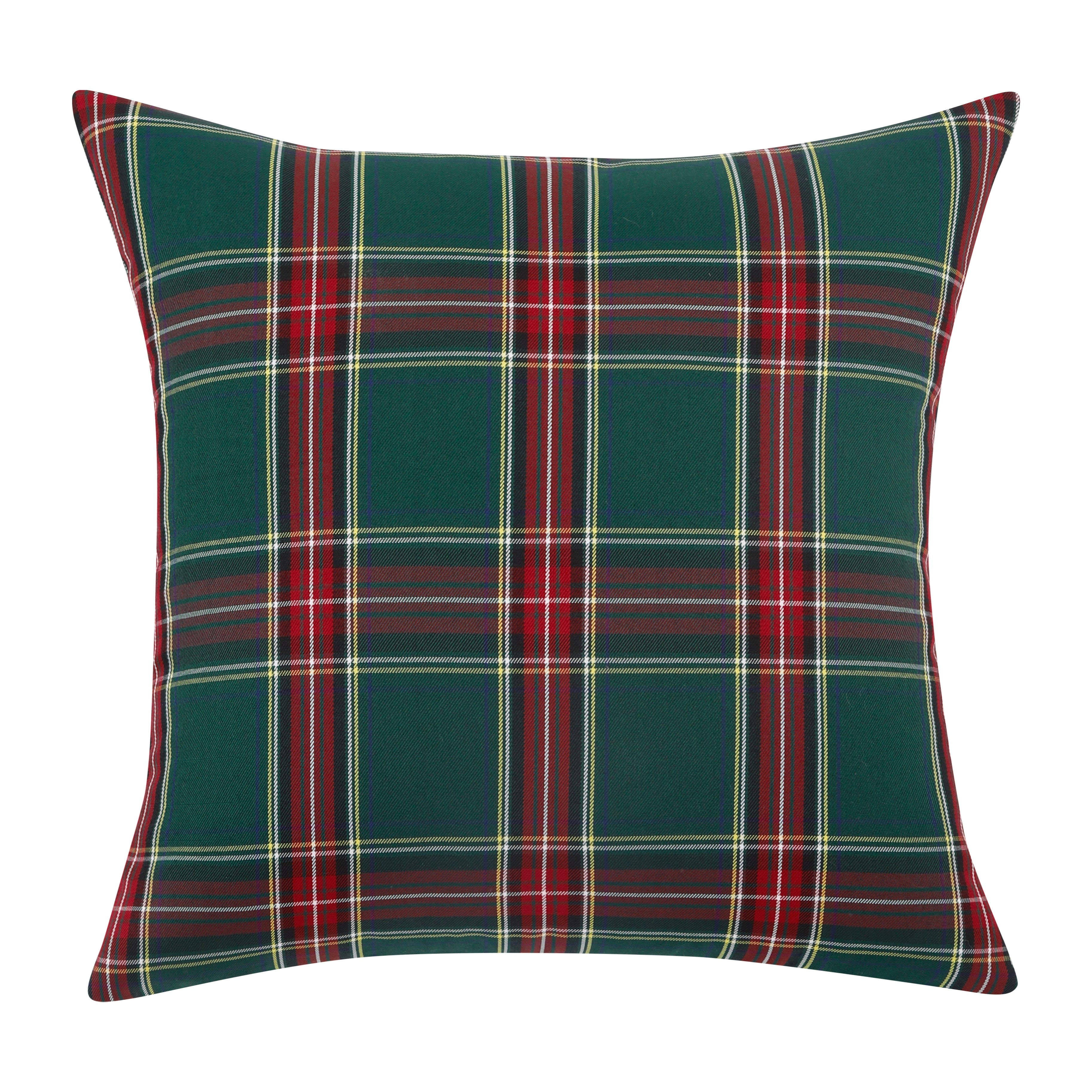 Polyester Baumwolle Tartan Karo Kissenbezug 45x45 cm - Mehrere Designs