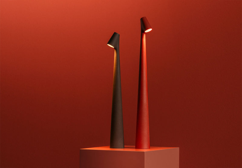 Nordic Tragbare Lampe - Moderne Skulptur-Leuchte Afrika Design