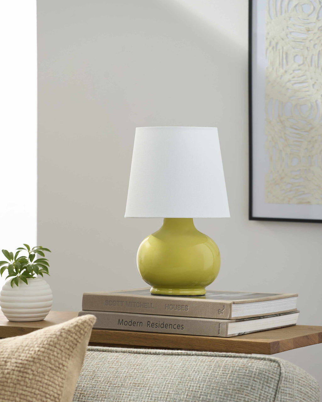 Theisseil Hellgrüne Tischlampe