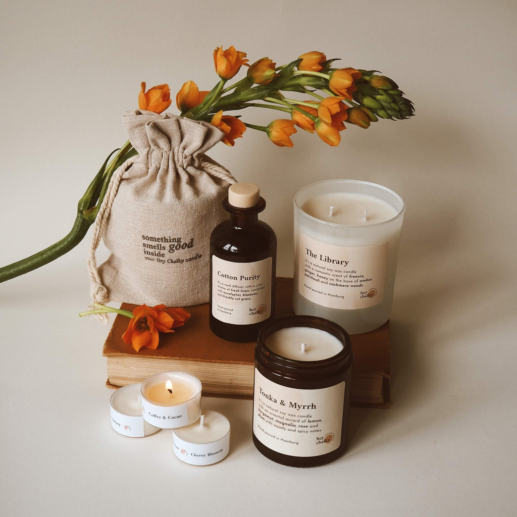 Cherry Blossom 155 g. Kerze