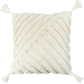 Boho Cotton Cushion Cover with Tassels | Tufted Design 13 - 45x45cm Home Décor