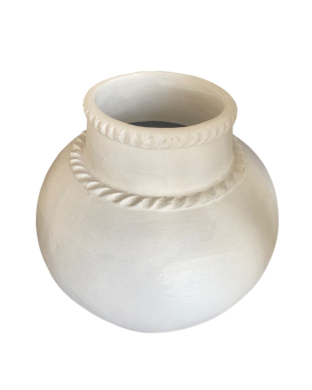 Anggrek Clay Vase