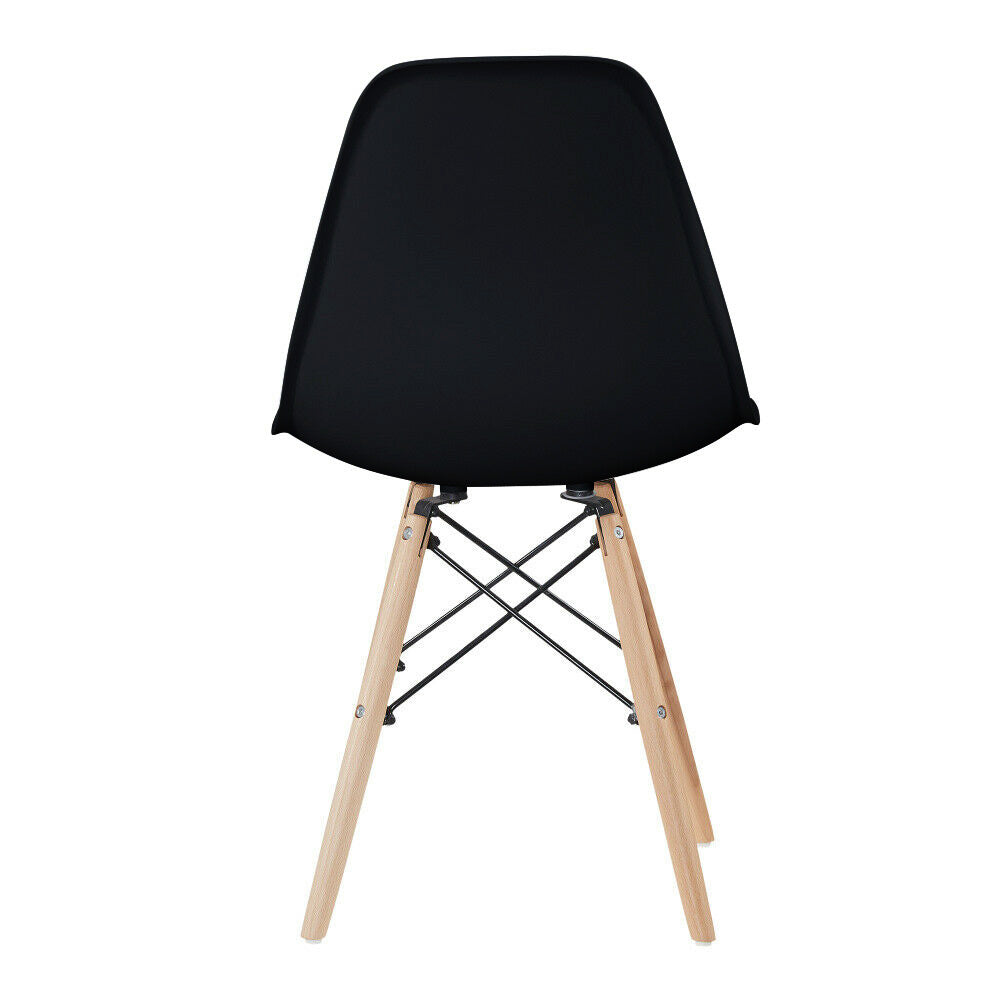 4 db modern étkezőszék, 4 színben-fekete