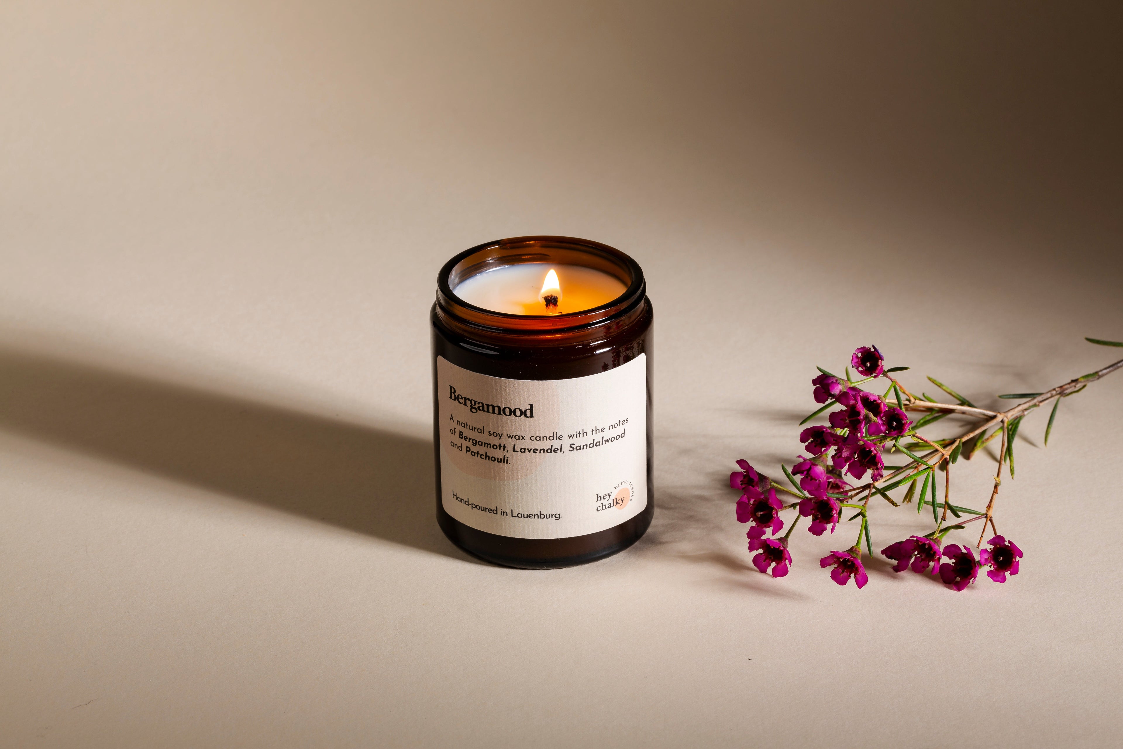 Bergamood 155 g Kerze