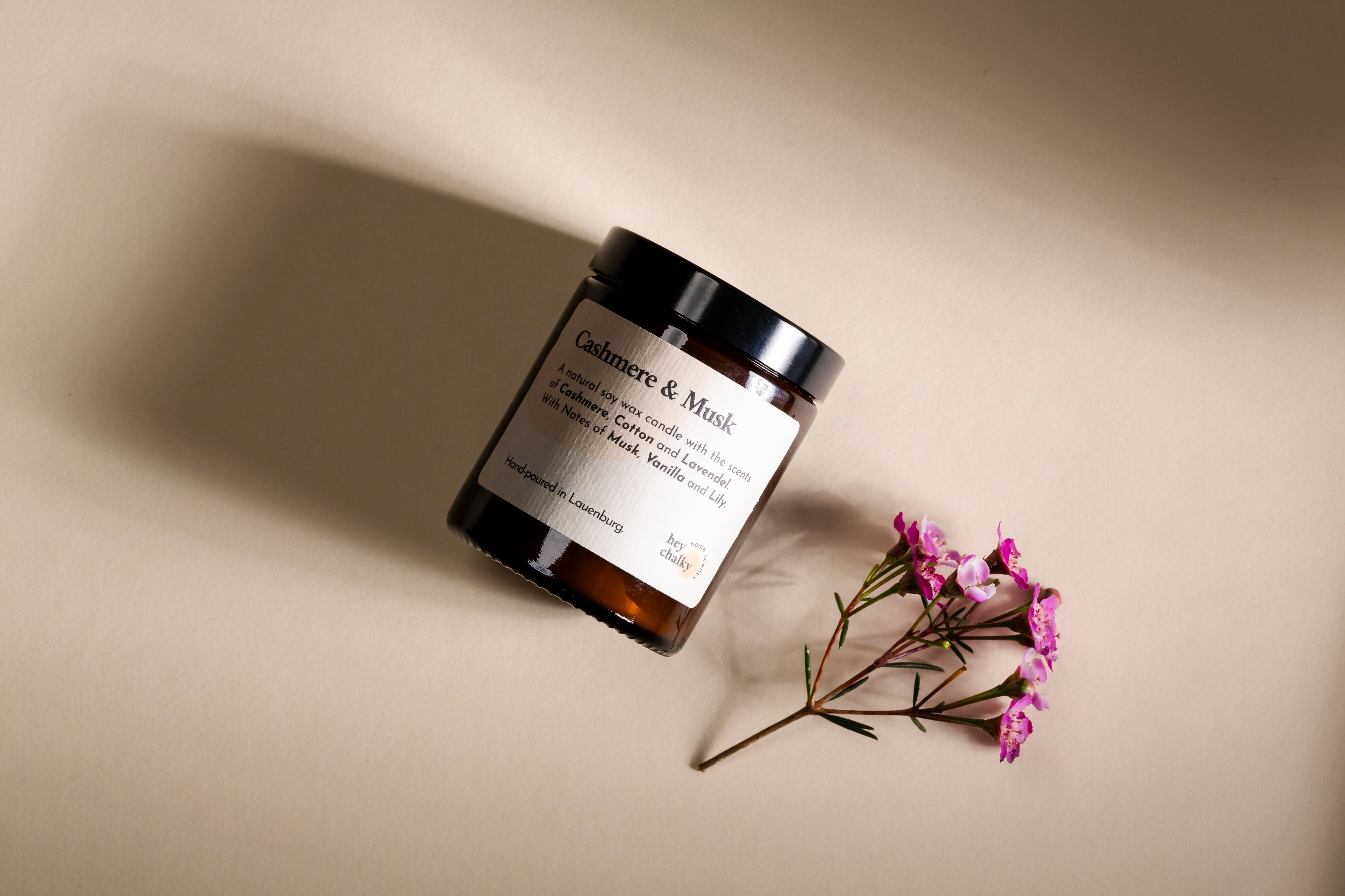 Cashmere & Musk 155g Kerze