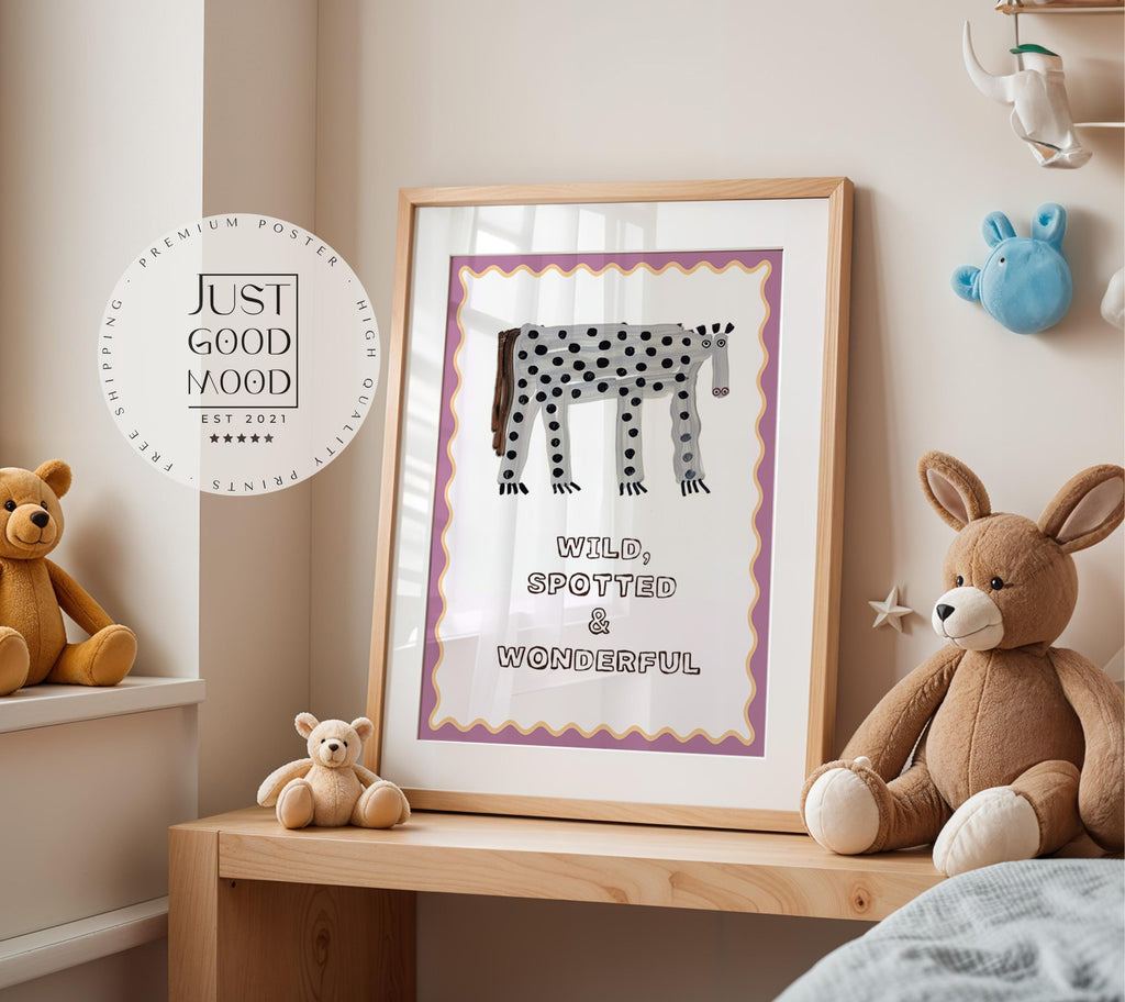 Poster Kinderzimmer Zitrone · Be Kind Spruch · Fruchtige Wanddeko mit Gesicht · Liebevolle Botschaft für Kinder · Dekoprint ohne Rahmen