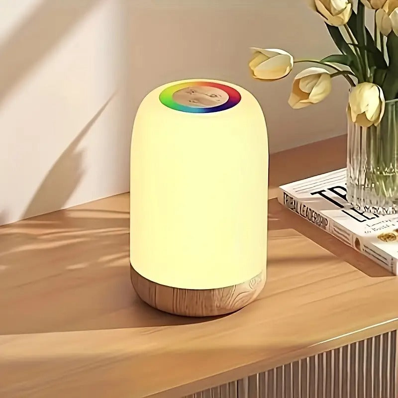 NNETM LED Touch Nachttischlampe Tragbar - Dimmbare Tischlampe für Schlafzimmer