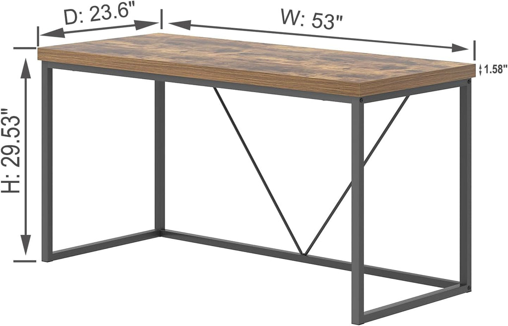 Industrial Schreibtisch - Computertisch für Homeoffice & Arbeitszimmer