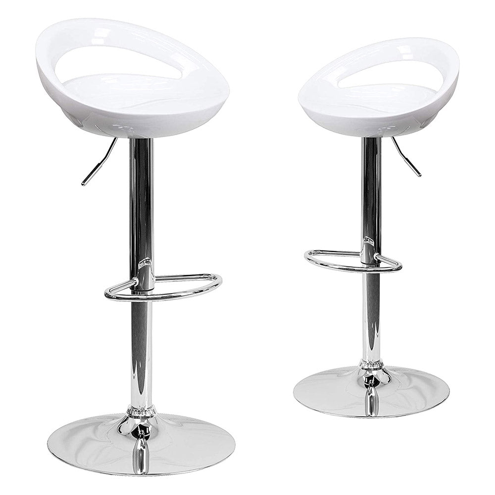 Barhocker Kitti 2er-Set, in mehreren Farben - Weiß
