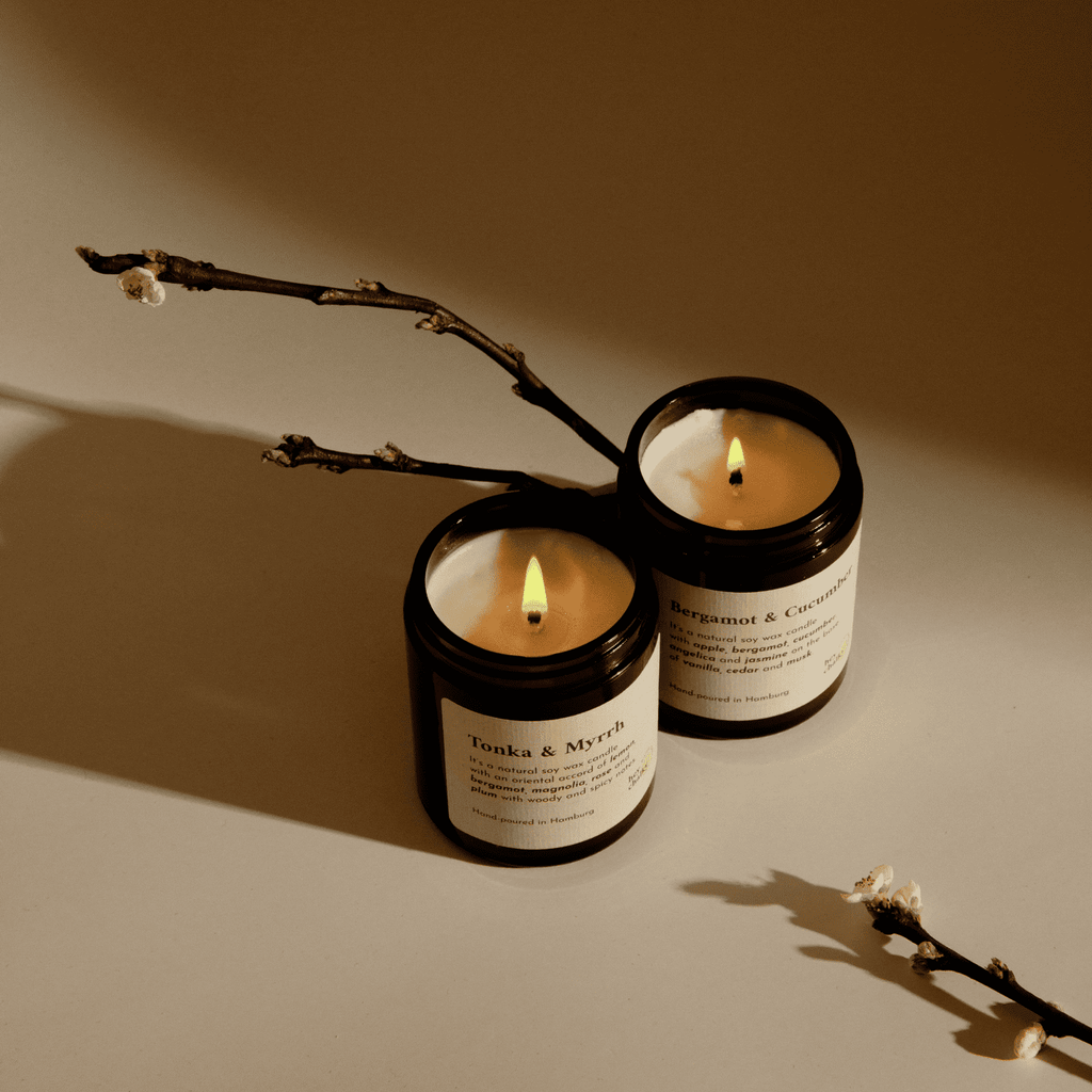 Funkelnde Rosen 155 g Duftkerze