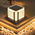 Solar LED Poller-Leuchte - Wetterfeste Wegeleuchte für Garten & Terrasse