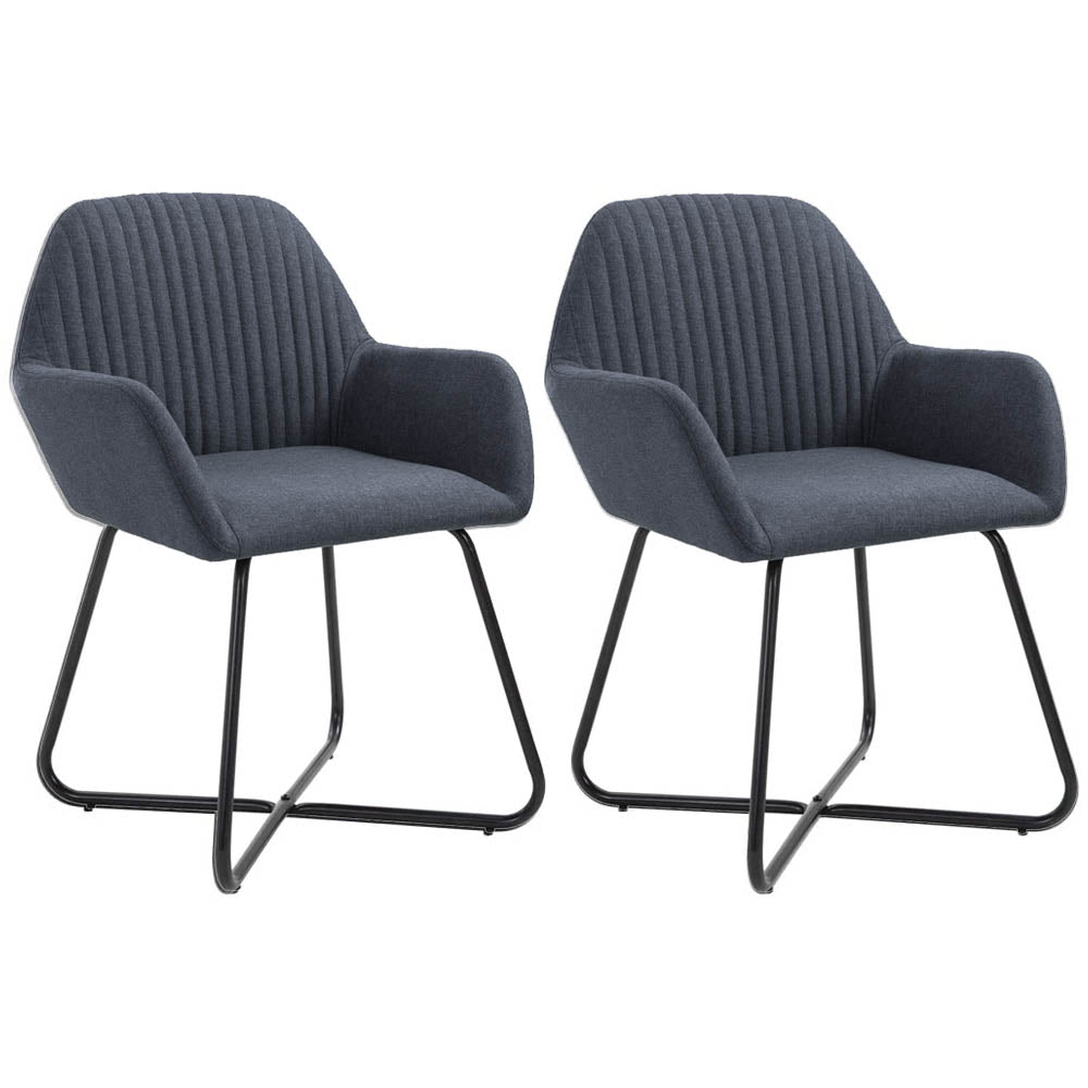 2 Molli dining chairs, in several colors - gray