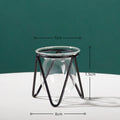 Eisen-Linien Vase Hydroponisch - Metall Pflanzenhalter Nordischer Stil