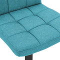 2er Set Barhocker mit Stoffbezug Mint - Gepolsterte Barstühle für Küche & Esszimmer