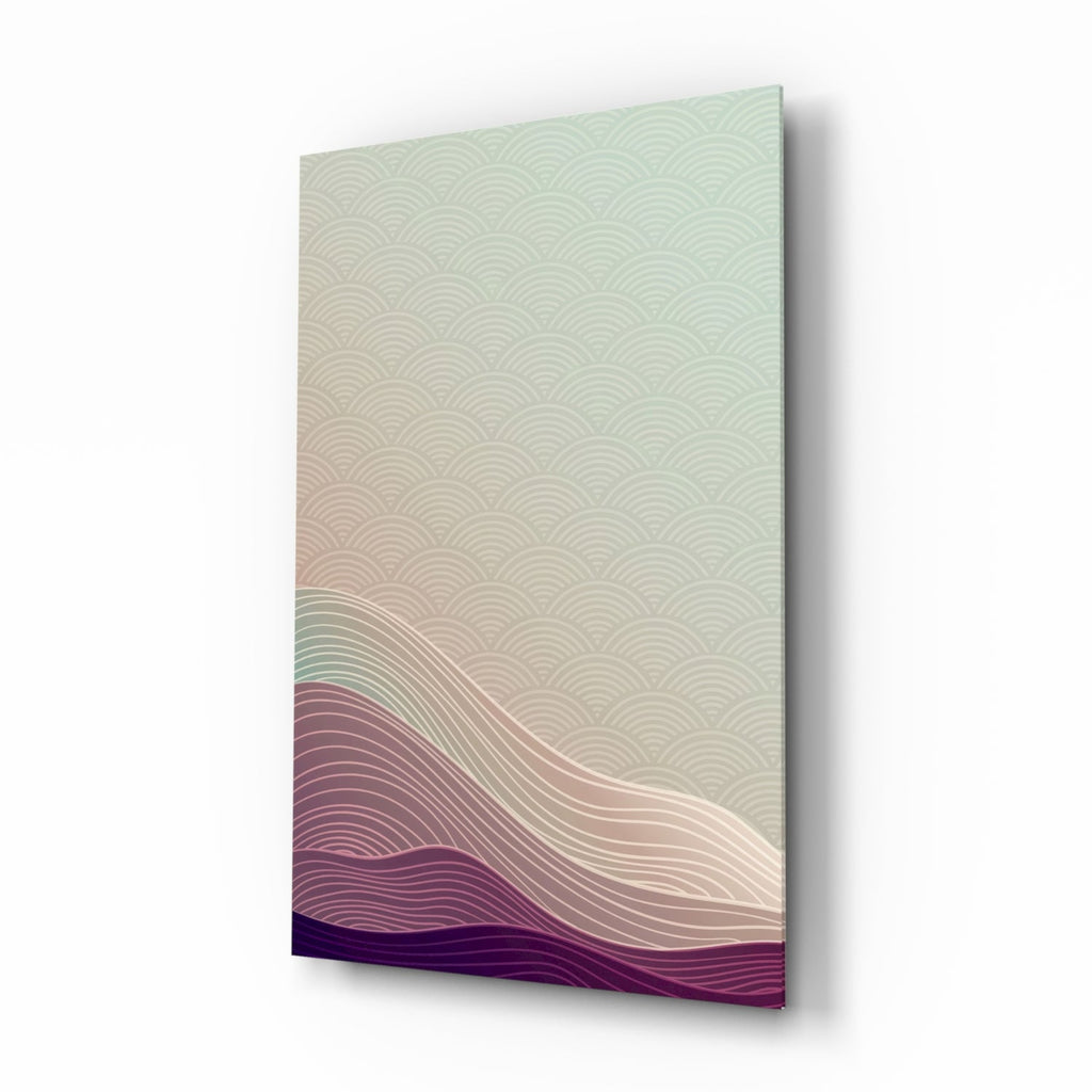 Abstract Art Glass Wall Art